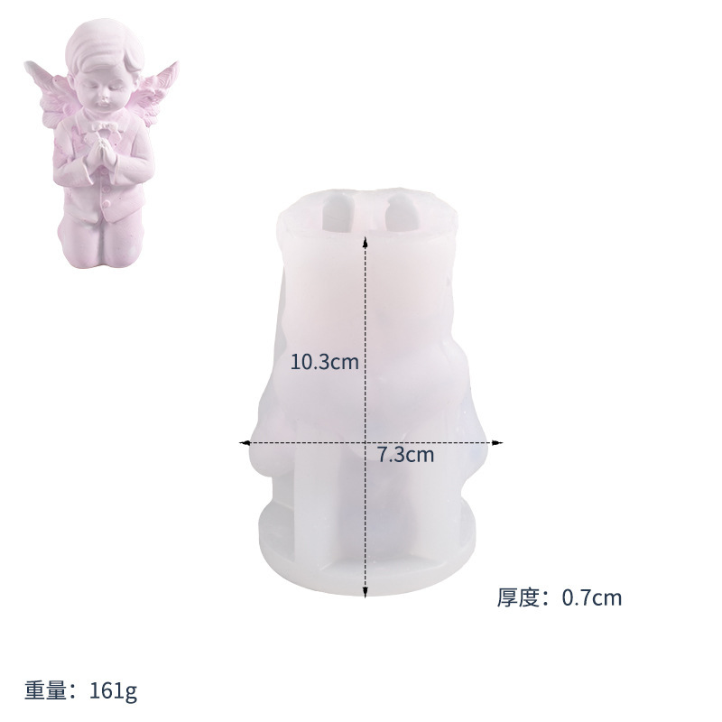 Model Kit Cement - قالب سيليكون لصنع شمعة على شكل