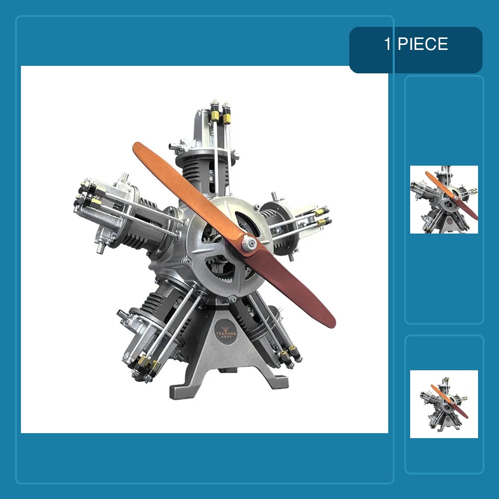 Model Kit V8 Engine - طقم بناء نموذج محرك TECHING V8
