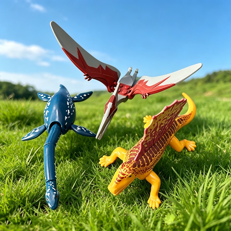 مكعبات بناء صغيرة لعالم الدينا - مراجعة Model Kit Dinosaur Bandai وسعره