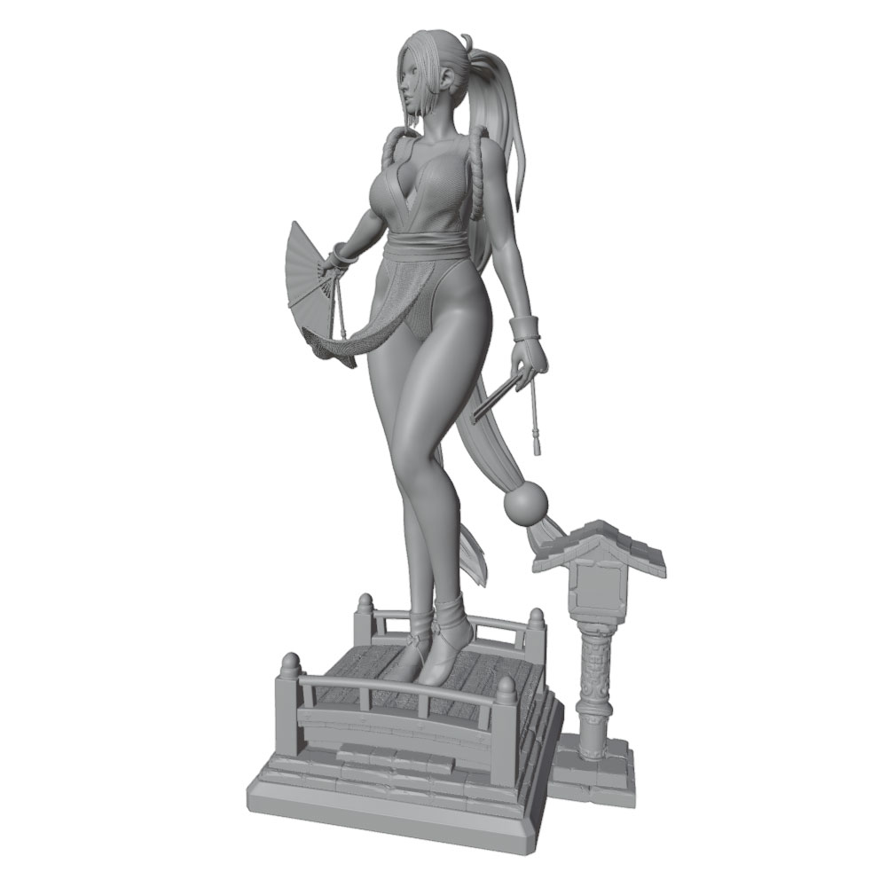 تمثال فتاة مثيرة بشعر طويل مصغ - مراجعة Model Kit Reshiram وسعره