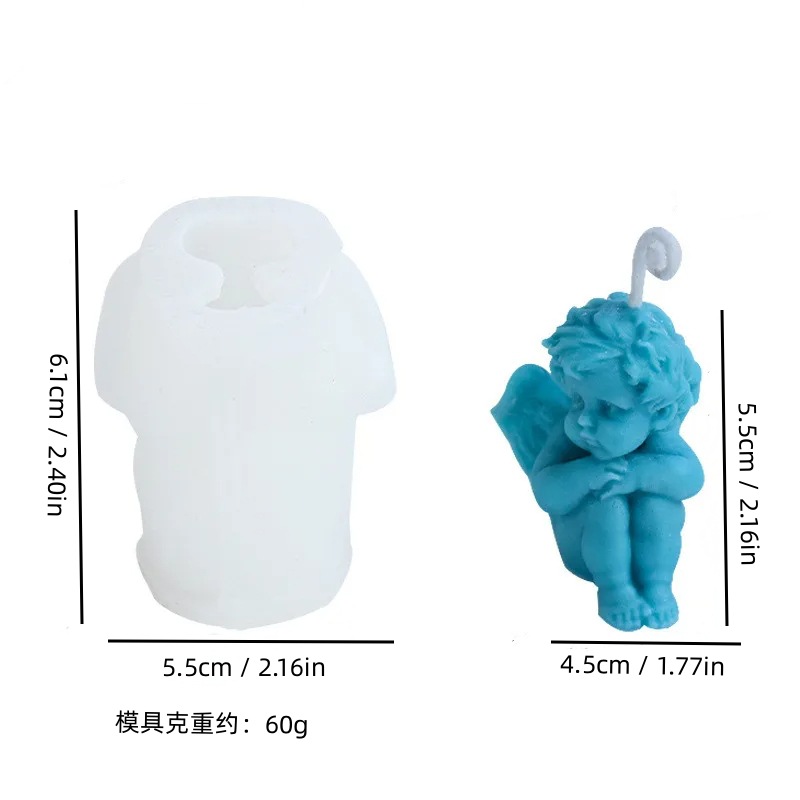 قالب سيليكون لصنع شمعة على شكل - مراجعة Model Kit Cement وسعره