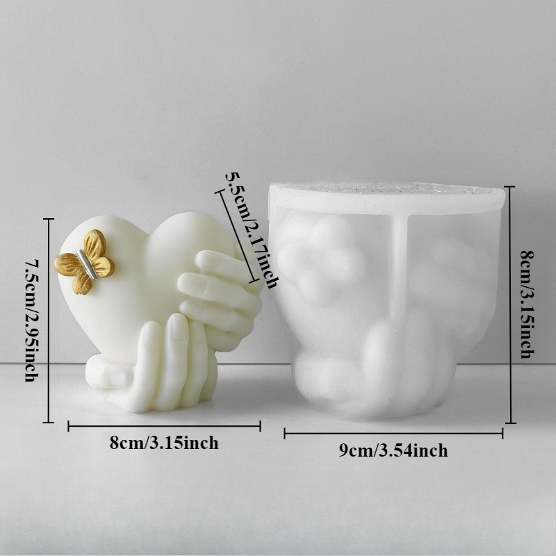 اليد عقد الحب سيليكون قالب شمع - مراجعة Model Kit Cement وسعره