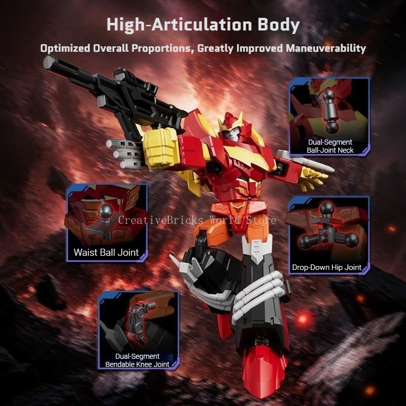 بلوكيس ترانسفورمرز إصدار المجر - مراجعة Model Kit Rodimus وسعره