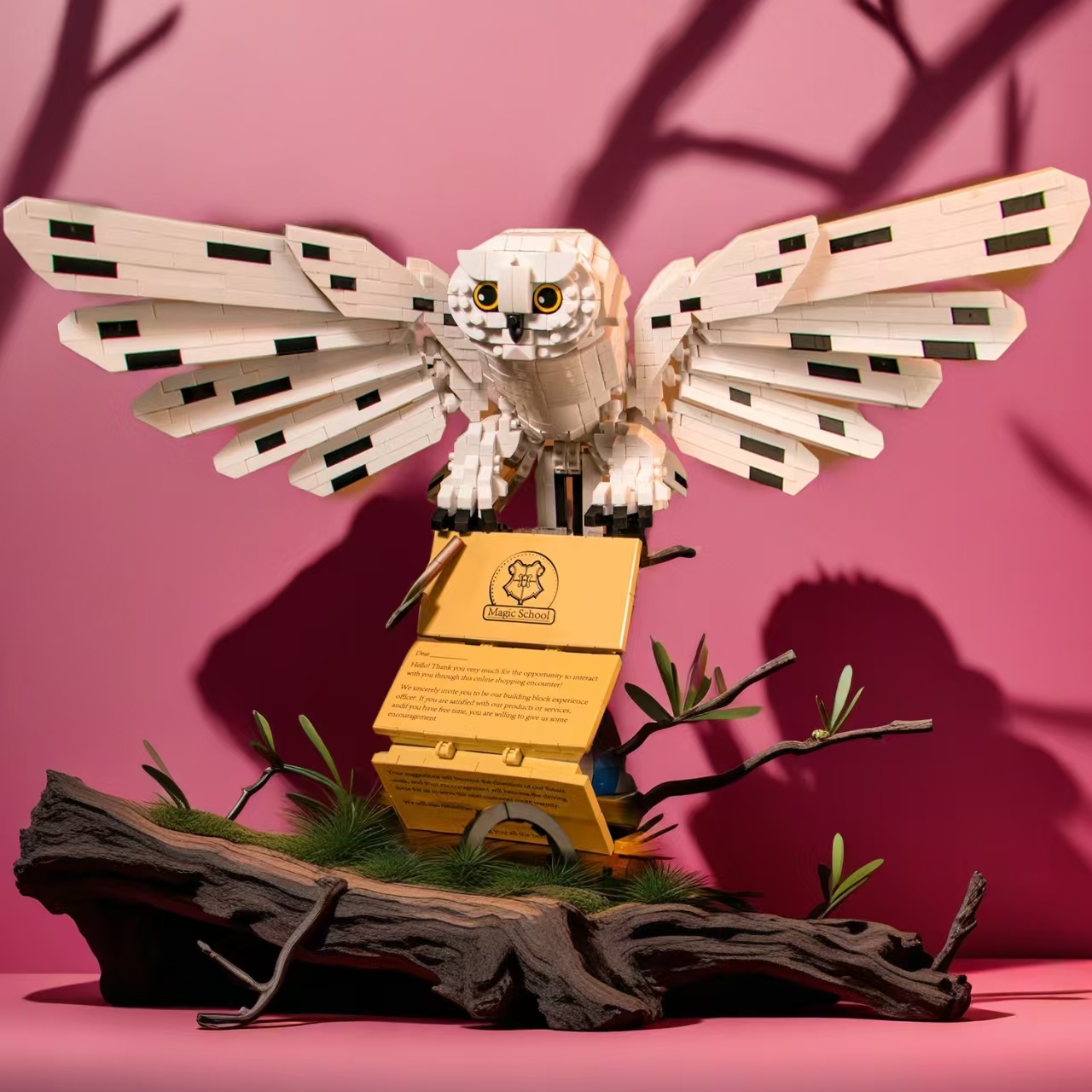 العالم السحري البومة الطبيب ال - مراجعة Model Kit Harry Potter وسعره