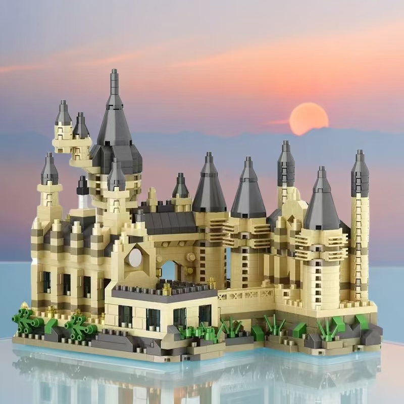 1851 قطعة من مكعبات بناء نموذج - مراجعة Model Kit Harry Potter وسعره