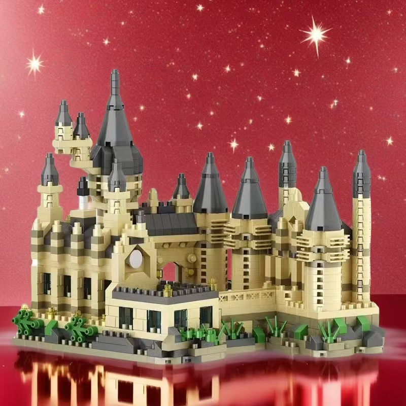 1851 قطعة من مكعبات بناء نموذج - مراجعة Model Kit Harry Potter وسعره