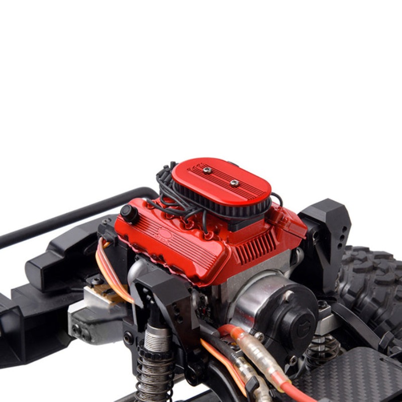 GRC V8 محرك مروحة المبرد غطاء  - مراجعة Model Kit V8 وسعره