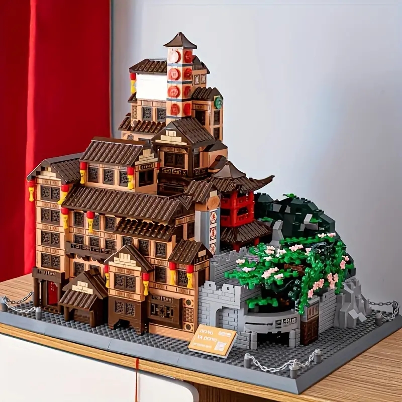 مجموعة مكعبات بناء كهف هونغياو - مراجعة Model Kit Harry Potter وسعره