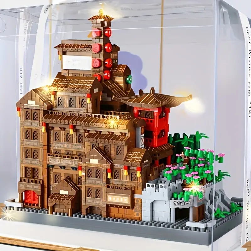 مجموعة مكعبات بناء كهف هونغياو - مراجعة Model Kit Harry Potter وسعره