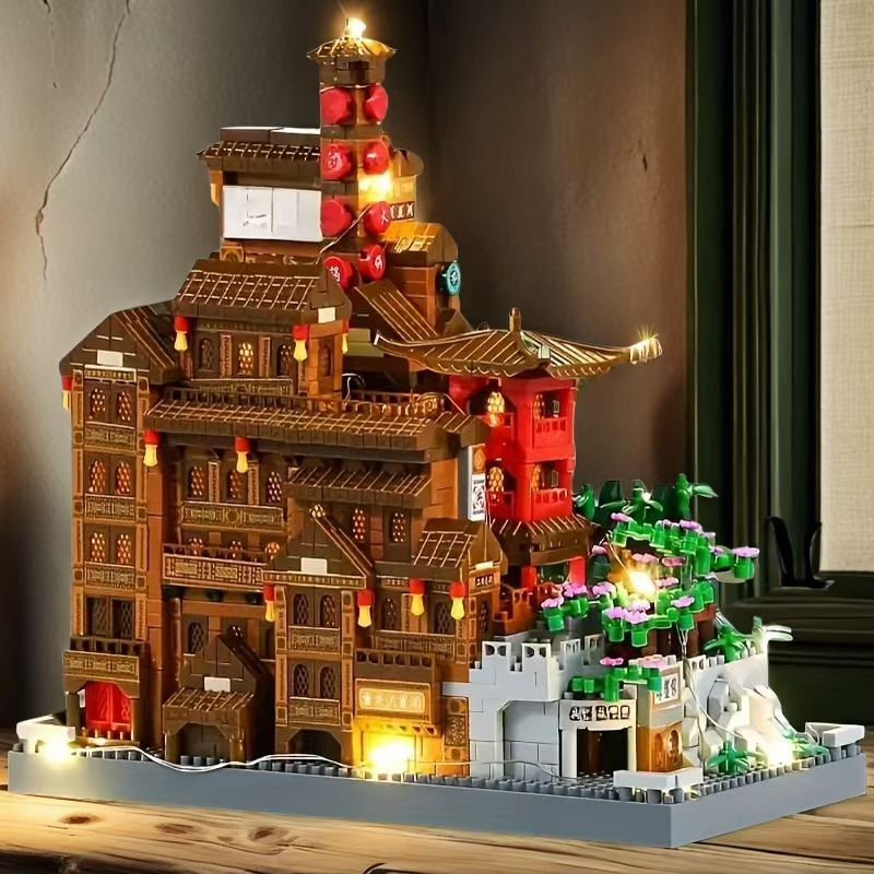 مجموعة مكعبات بناء كهف هونغياو - مراجعة Model Kit Harry Potter وسعره