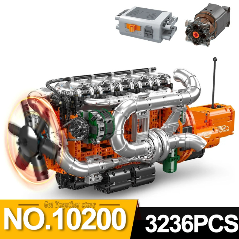 مجموعة موديل محرك شاحنة V8 ثنا - مراجعة Model Kit V8 Engine وسعره