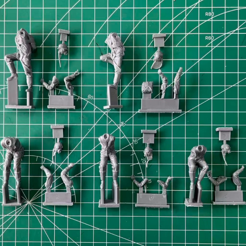 نموذج جندي مصغر من الراتنج الم - مراجعة Model Kit Reshiram وسعره
