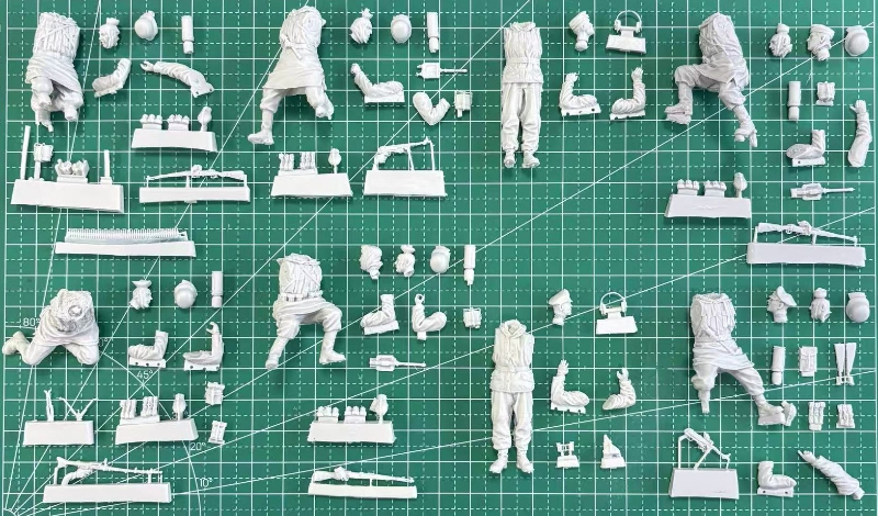 1/35 مقياس يموت الصب الراتنج ن - مراجعة Model Kit Reshiram وسعره