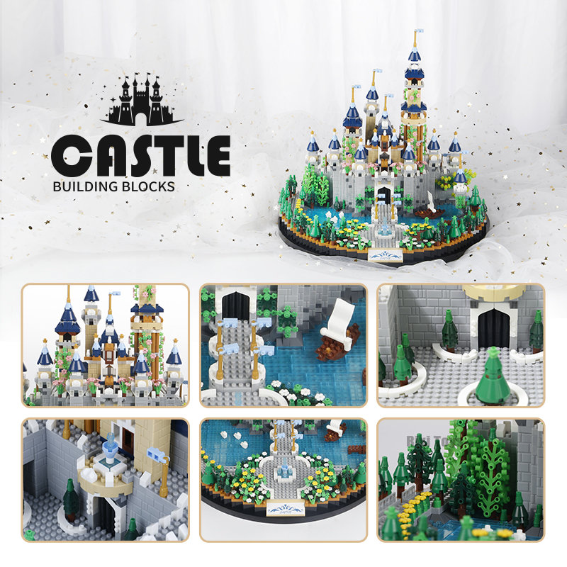 6180 قطعة قلعة سحرية ساكورا من - مراجعة Model Kit Harry Potter وسعره