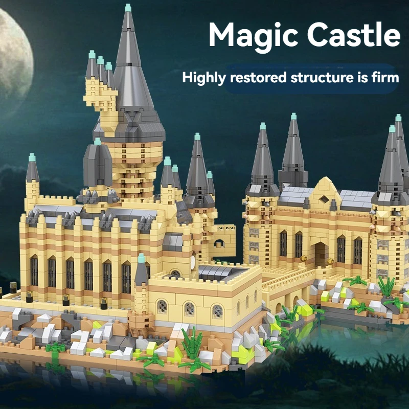 مجموعة بناء القلعة السحرية الت - مراجعة Model Kit Harry Potter وسعره