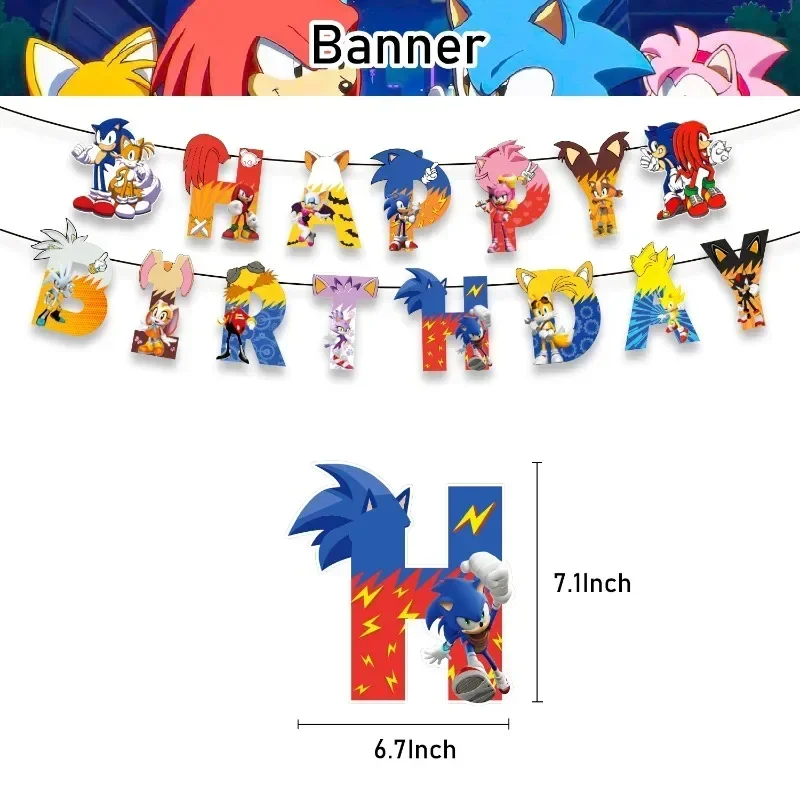 مجموعة ديكورات حفلة عيد ميلاد  - مراجعة Model Kit Sonic وسعره